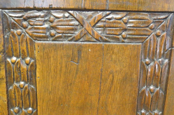 Rare 16th Century Italian Three Door Credenza - Image 22