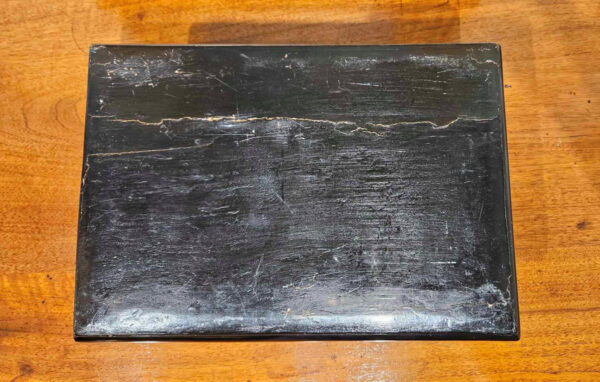 17th Century Flemish Bone Inlaid Ebonized Box - Image 15
