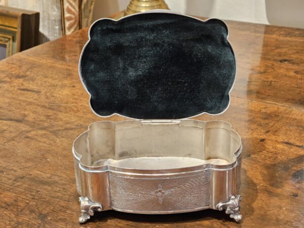 Italian 800 Silver Hinged Box - Image 12