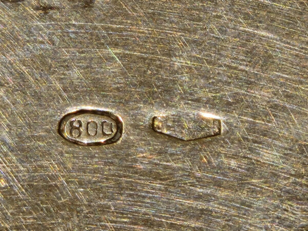 Italian 800 Silver Hinged Box - Image 14