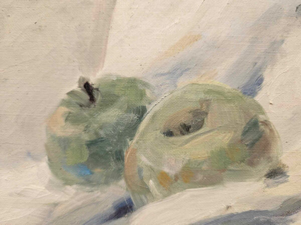 "Floral Still Life with Fruit " Oil on Canvas by Andre Gisson (1921 - 2003) - Image 10