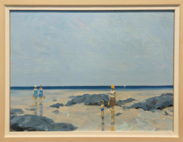 "The Shore" Oil on Canvas by Andre Gisson (1921 - 2003) - Image 4