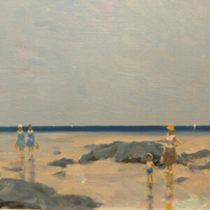 "The Shore" Oil on Canvas by Andre Gisson (1921 - 2003)