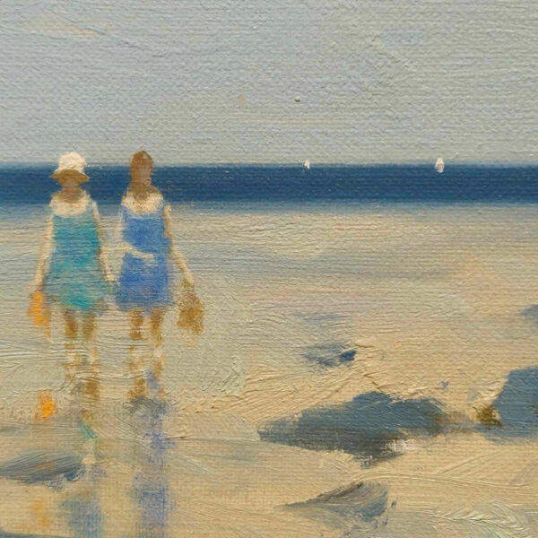 "The Shore" Oil on Canvas by Andre Gisson (1921 - 2003) - Image 7