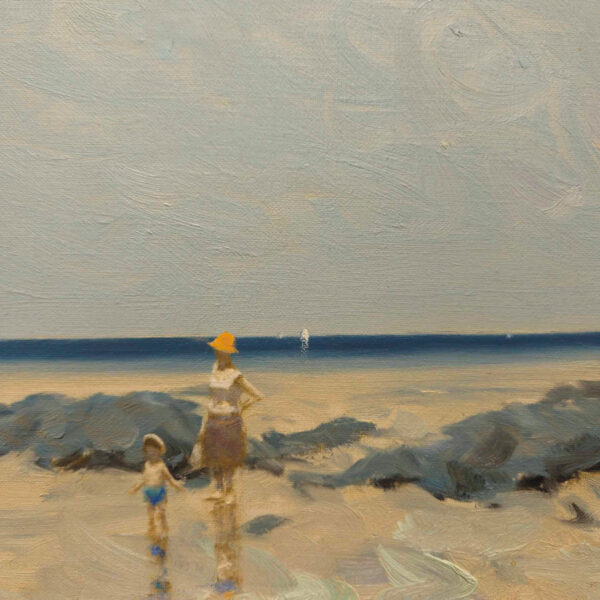 "The Shore" Oil on Canvas by Andre Gisson (1921 - 2003) - Image 9