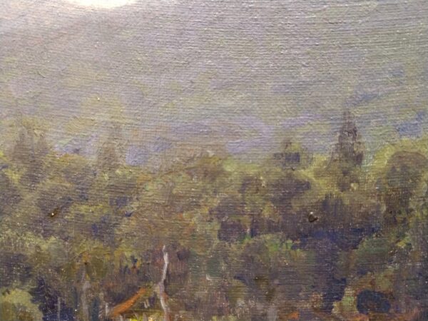 "Campfire Long Pond, RI." by Anna Mary Richards Brewster (1870 - 1952) - Image 12