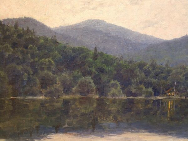 "Campfire Long Pond, RI." by Anna Mary Richards Brewster (1870 - 1952) - Image 3