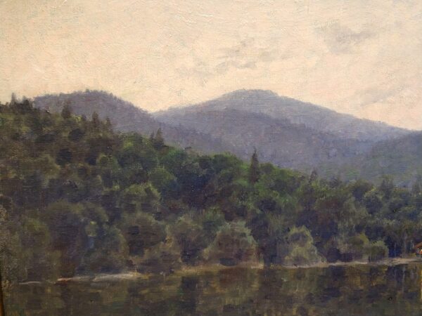 "Campfire Long Pond, RI." by Anna Mary Richards Brewster (1870 - 1952) - Image 4