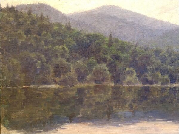 "Campfire Long Pond, RI." by Anna Mary Richards Brewster (1870 - 1952) - Image 7
