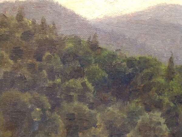 "Campfire Long Pond, RI." by Anna Mary Richards Brewster (1870 - 1952) - Image 8
