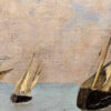 August Vilhelm Nikolaus Hagborg (1852 - 1921)“Fiskare På Stranden I Bretagne" Oil on Canvas - Image 13