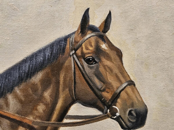 C. (Charles) Frederick Sitzler (1905-1990) “Langton Breeze, Saratoga 1959” Oil on Artist Board - Image 11