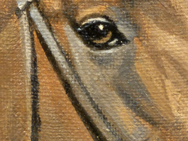 C. (Charles) Frederick Sitzler (1905-1990) “Langton Breeze, Saratoga 1959” Oil on Artist Board - Image 12