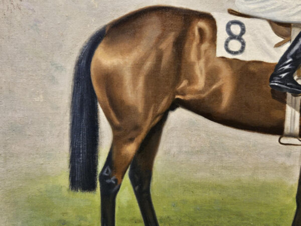 C. (Charles) Frederick Sitzler (1905-1990) “Langton Breeze, Saratoga 1959” Oil on Artist Board - Image 13