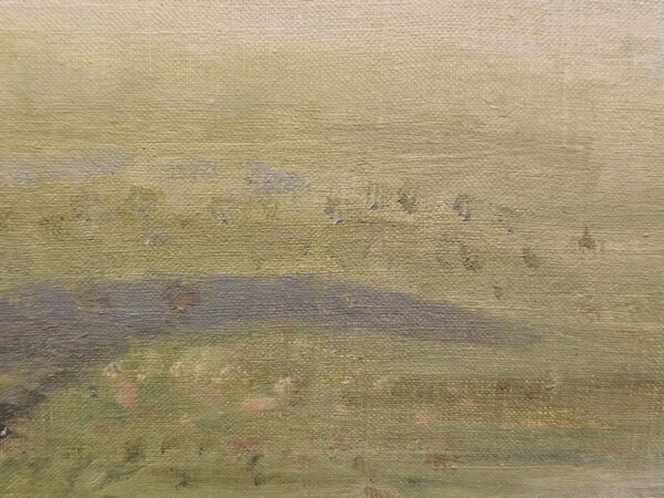 C. (Charles) Frederick Sitzler (1905-1990) “Langton Breeze, Saratoga 1959” Oil on Artist Board - Image 15