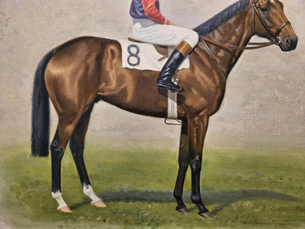 C. (Charles) Frederick Sitzler (1905-1990) “Langton Breeze, Saratoga 1959” Oil on Artist Board - Image 7