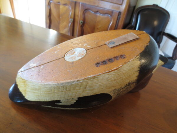 Hand Carved Chadwick Keyhs Redhead Drake Decoy Jim Foote Collection - Image 13