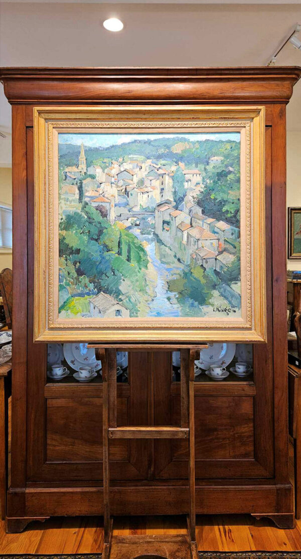 Constantin Kluge (1912 - 2003) Largentière, France Oil on Canvas - Image 20