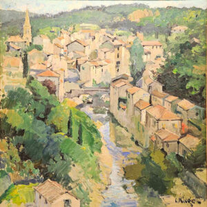 Constantin Kluge (1912 - 2003) Largentière, France Oil on Canvas