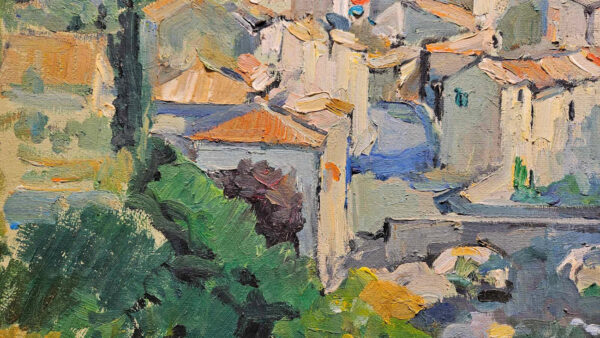 Constantin Kluge (1912 - 2003) Largentière, France Oil on Canvas - Image 8