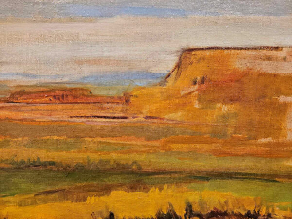 Denis R. Phillips Oil on Linen ,"Arches Landscape, 1973" - Image 8