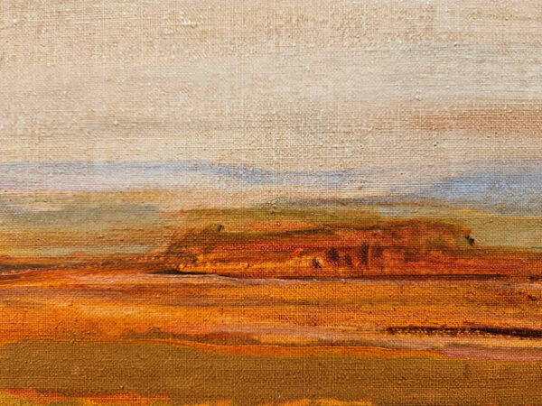 Denis R. Phillips Oil on Linen ,"Arches Landscape, 1973" - Image 12