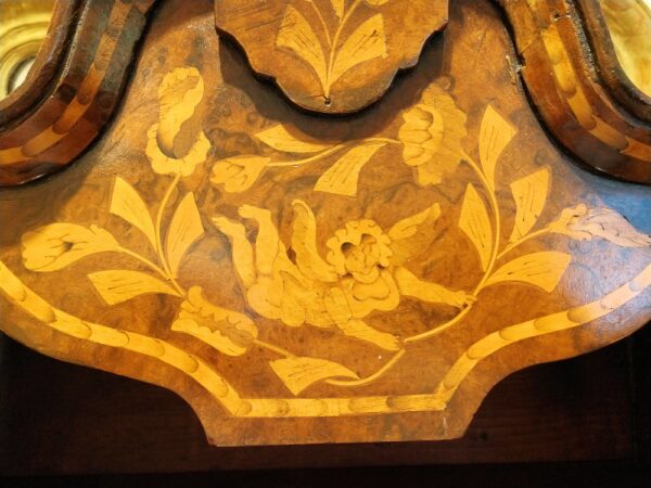 19th Century Dutch Diminutive Apprentice Marquetry Cabinet Sample - Image 13