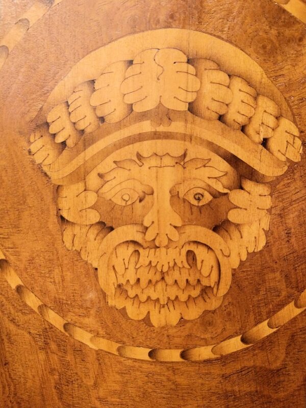 19th Century Dutch Diminutive Apprentice Marquetry Cabinet Sample - Image 21