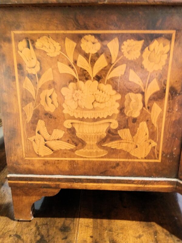 19th Century Dutch Diminutive Apprentice Marquetry Cabinet Sample - Image 28