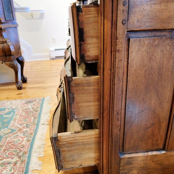 Early French Louis XV Walnut Commode - Image 12