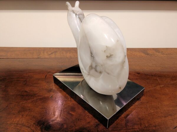 "Escargot" Sculpture in Marble by Madeleine Heumann (1933-2018) - Image 5