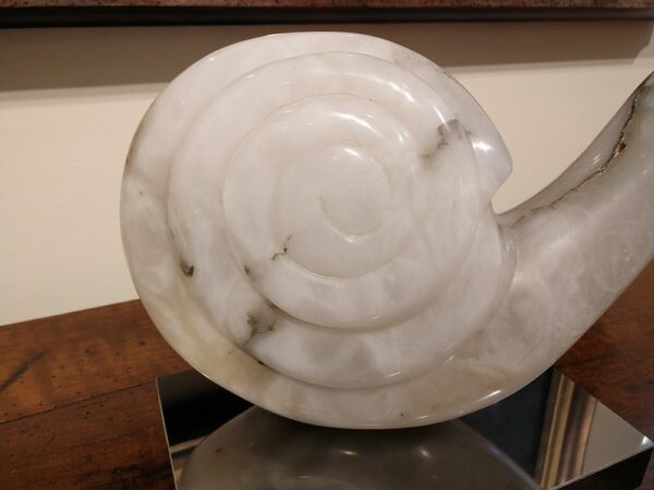 "Escargot" Sculpture in Marble by Madeleine Heumann (1933-2018) - Image 6