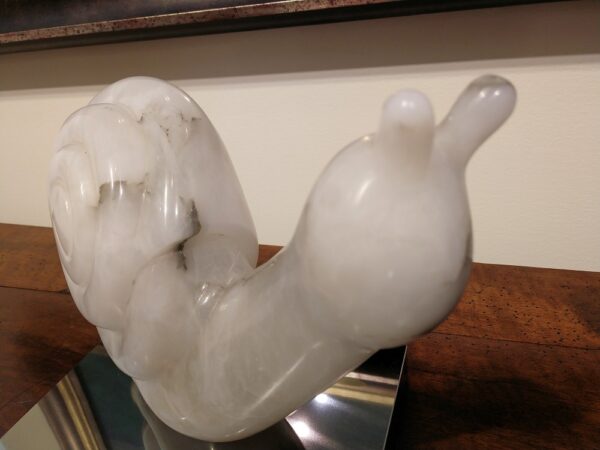 "Escargot" Sculpture in Marble by Madeleine Heumann (1933-2018) - Image 7