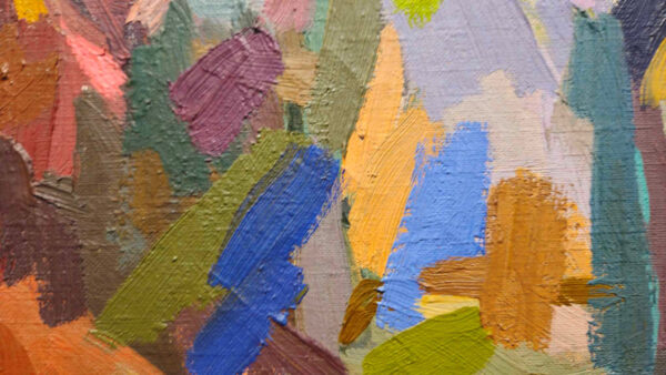 Eugenie Baizerman (1899 - 1949) “Abstract Still Life” Oil on Canvas - Image 11