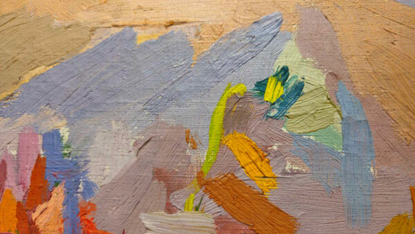 Eugenie Baizerman (1899 - 1949) “Abstract Still Life” Oil on Canvas - Image 14
