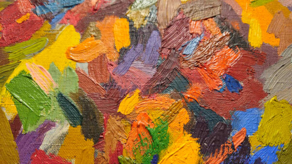 Eugenie Baizerman (1899 - 1949) “Abstract Still Life” Oil on Canvas - Image 18