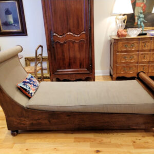 Period 19th Century French Empire Recamier Day Bed