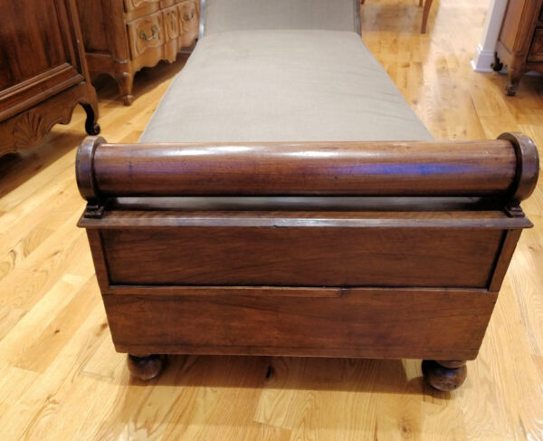 Period 19th Century French Empire Recamier Day Bed - Image 11