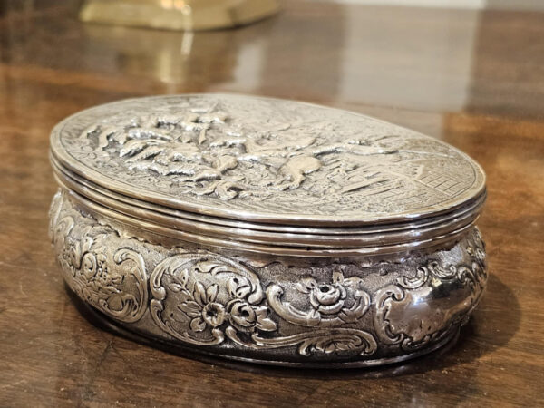George Roth & Co. Sterling Silver Oval Box - Image 2