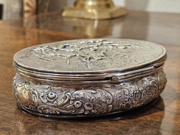 George Roth & Co. Sterling Silver Oval Box - Image 3