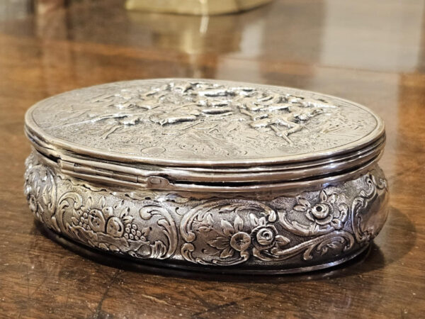 George Roth & Co. Sterling Silver Oval Box - Image 4