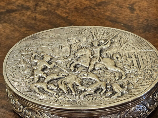 George Roth & Co. Sterling Silver Oval Box - Image 5