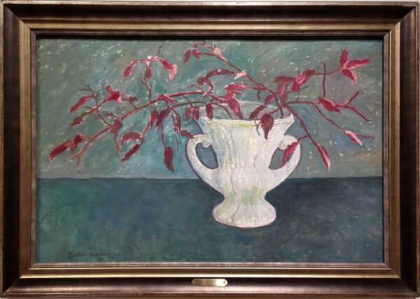 “Autumn Leaves” by Gershon Benjamin (1899 - 1985 - Image 2