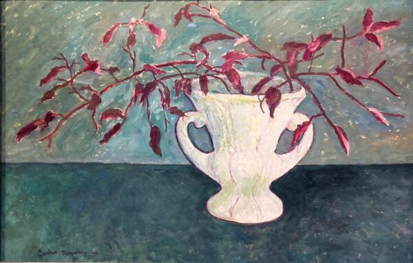 “Autumn Leaves” by Gershon Benjamin (1899 - 1985