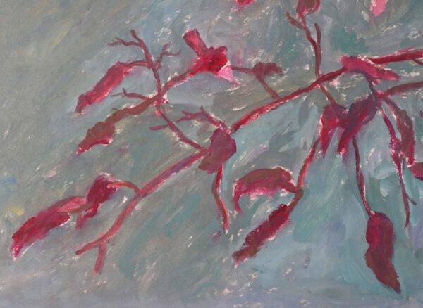 “Autumn Leaves” by Gershon Benjamin (1899 - 1985 - Image 6