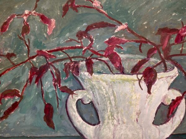 “Autumn Leaves” by Gershon Benjamin (1899 - 1985 - Image 9