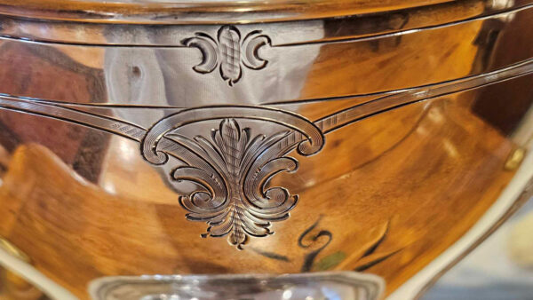 Gorham Whiting Sterling Silver Wedding Bouquet Basket Circa 1925 - Image 7
