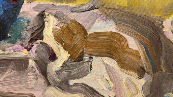Grace Jorgensen (1997-1994) “Mid Century Bouquet” Oil on Board - Image 15