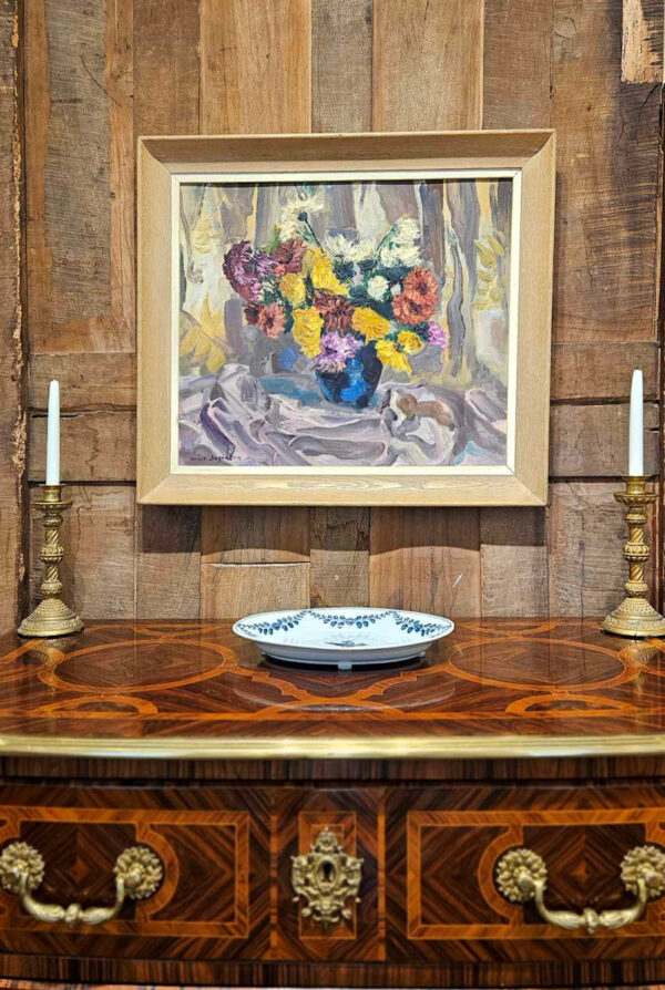 Grace Jorgensen (1997-1994) “Mid Century Bouquet” Oil on Board - Image 18