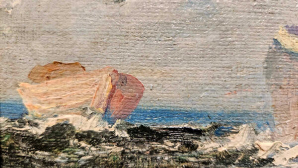 James Gale Tyler (1855-1931) "Sailing on the High Seas" Oil on Canvas - Image 14